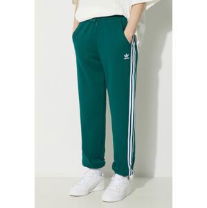 Bavlnené tepláky adidas Originals Jogger Pants zelená farba, s nášivkou, IR8090