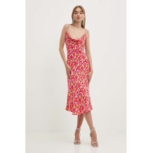 Šaty Rotate JACQUARD MIDI STRAP DRESS midi, áčkový strih, 1129022989