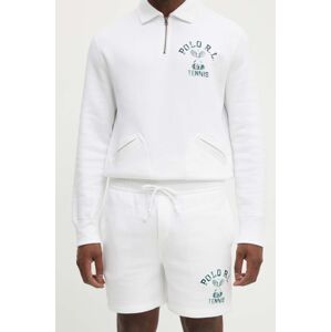 Šortky Polo Ralph Lauren pánske, biela farba, 710939632