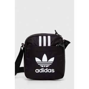 Malá taška adidas Originals čierna farba, IT7600