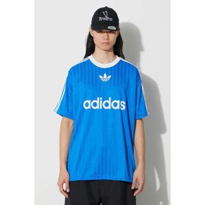 Tričko adidas Originals Adicolor Poly Tee pánske, vzorované, IM9456