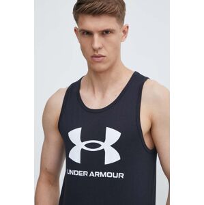 Tréningové tričko Under Armour Sportstyle čierna farba