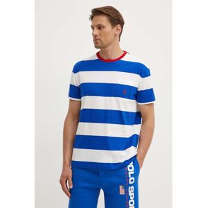 Bavlnené tričko Polo Ralph Lauren pánske, vzorované, 710927065