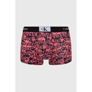 Boxerky Calvin Klein Underwear pánske,ružová farba,000NB3406A