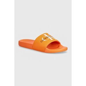 Šľapky Calvin Klein Jeans SLIDE MONOGRAM CO pánske, YM0YM00061