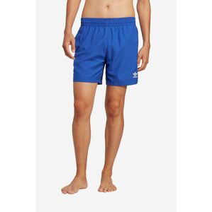 Plavkové šortky adidas Originals Solid Shorts H44769-blue, pánske, jednofarebné