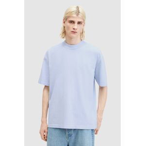 Bavlnené tričko AllSaints ISAC SS CREW jednofarebné, MD105V