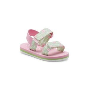 Detské sandále Roxy fialová farba