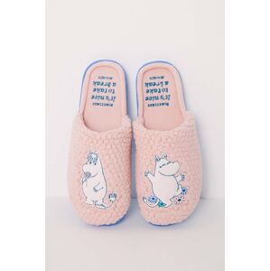 Papuče women'secret Moomin zelená farba, 4998028