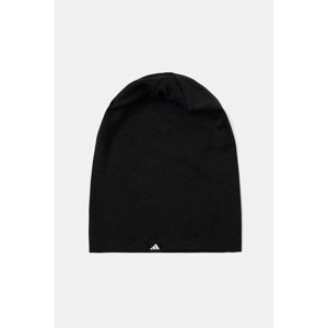 Čiapka adidas Performance ESSENTIALS čierna farba, z tenkej pleteniny, JV5389