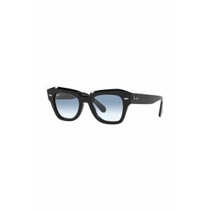 Okuliare Ray-Ban STATE STREET čierna farba, 0RB2186