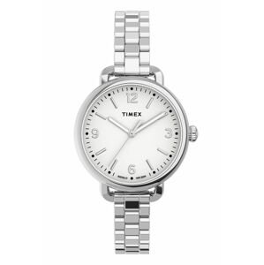 Hodinky Timex TW2U60300 dámske, strieborná farba