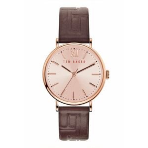 Hodinky Ted Baker BKPPHF915 dámske, hnedá farba