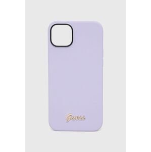 Puzdro na mobil Guess Iphone 14 Plus 6,7" fialová farba