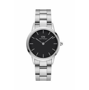 Hodinky Daniel Wellington Iconic Link dámske, strieborná farba