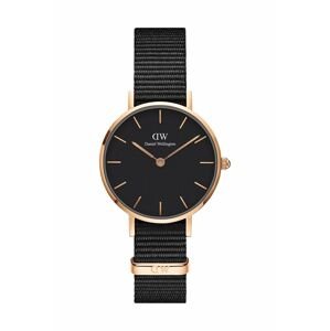 Hodinky Daniel Wellington Petite 28 Cornwall dámske, ružová farba