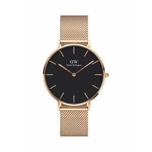 Hodinky Daniel Wellington Petite 36 Melrose dámske, ružová farba