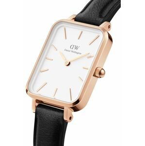 Hodinky Daniel Wellington Quadro Pressed dámske, ružová farba