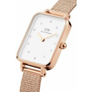 Hodinky Daniel Wellington Quadro 20x26 dámske, ružová farba