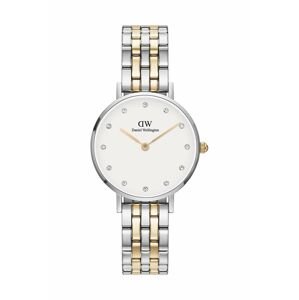 Hodinky Daniel Wellington Petite Lumine 28 5-Link dámske, zlatá farba