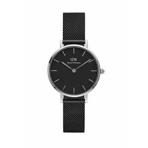 Hodinky Daniel Wellington Petite 28 Ashfield dámske, čierna farba