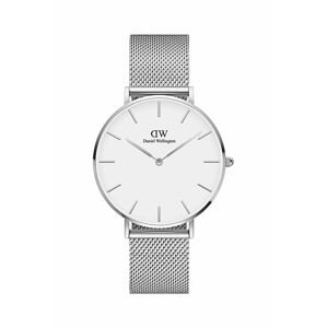 Hodinky Daniel Wellington Petite 36 Sterling dámske, strieborná farba