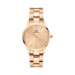 Hodinky Daniel Wellington Iconic Link Unitone 28 dámske, ružová farba