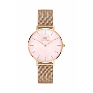 Hodinky Daniel Wellington Petite 32 Melrose dámske, ružová farba