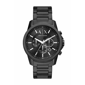 Hodinky Armani Exchange pánske, čierna farba