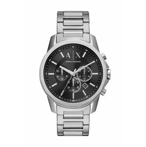 Hodinky Armani Exchange pánske, strieborná farba