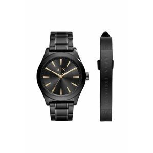 Armani Exchange - Hodinky a náramok AX7102