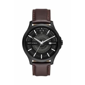 Hodinky Armani Exchange pánsky, čierna farba