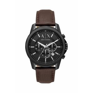 Hodinky Armani Exchange pánsky, čierna farba