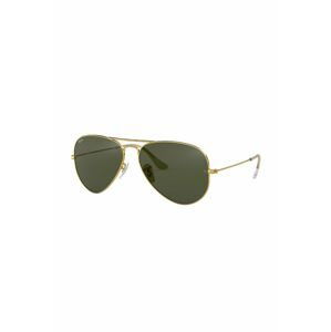 Slnečné okuliare Ray-Ban AVIATOR LARGE METAL pánske, zlatá farba, 0RB3025