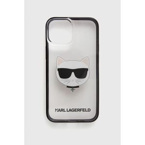 Puzdro na mobil Karl Lagerfeld iPhone 13 Mini priehľadná farba