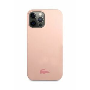 Puzdro na mobil Lacoste Iphone 13 Pro Max 6,7" ružová farba