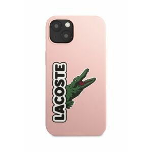 Puzdro na mobil Lacoste Iphone 13 6,1" ružová farba