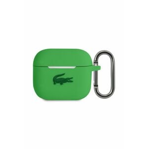 Puzdro na airpod Lacoste Airpods 3 Cover zelená farba