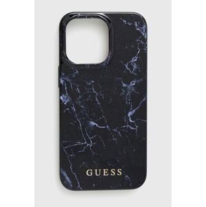 Puzdro na mobil Guess Iphone 13 Pro / 13 6,1'' čierna farba