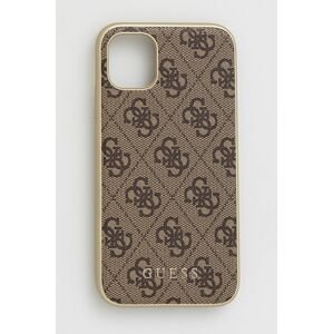 Puzdro na mobil Guess Iphone 11 6,1'' hnedá farba