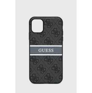 Puzdro na mobil Guess Iphone 11 6,1"/xr šedá farba