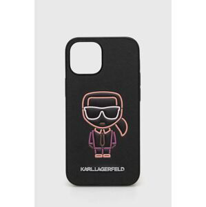 Puzdro na mobil Karl Lagerfeld Iphone 13 Mini 5,4'' čierna farba