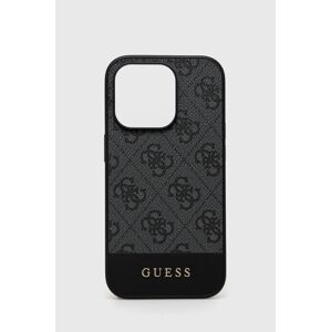 Puzdro na mobil Guess Iphone 14 Pro 6,1" šedá farba