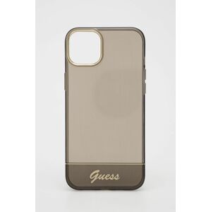 Puzdro na mobil Guess Iphone 14 Plus 6,7" čierna farba