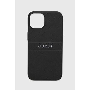 Puzdro na mobil Guess Iphone 14 6,1" čierna farba