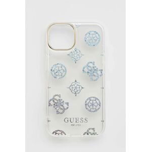 Puzdro na mobil Guess iPhone 14 6,1'' priehľadná farba