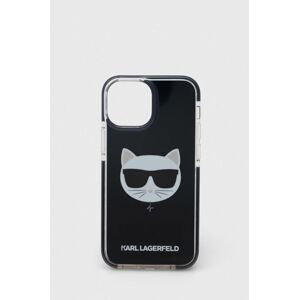 Puzdro na mobil Karl Lagerfeld iPhone 13 mini 5,4'' čierna farba