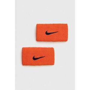 Potítka Nike 2-pak oranžová farba