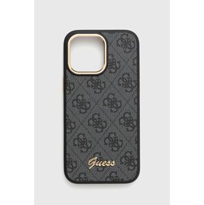 Puzdro na mobil Guess iPhone 14 Pro Max 6,7" čierna farba