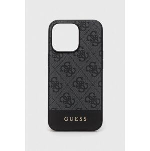 Puzdro na mobil Guess iPhone 13 Pro / 13 6,1" šedá farba